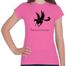 PRINTFASHION the last unicorn - Női póló - Rózsaszín