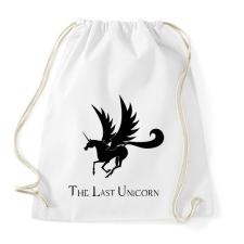 PRINTFASHION the last unicorn - Sportzsák, Tornazsák - Fehér tornazsák