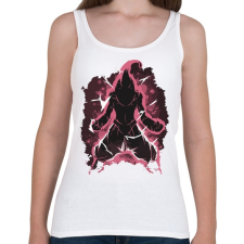 PRINTFASHION The Majin - Női atléta - Fehér női trikó