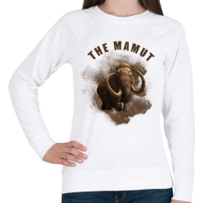PRINTFASHION THE MAMUT - Női pulóver - Fehér
