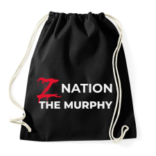 PRINTFASHION THE MURPHY - Sportzsák, Tornazsák - Fekete tornazsák