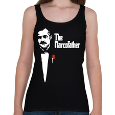 PRINTFASHION The narcofather - Női atléta - Fekete női trikó