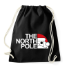 PRINTFASHION The north pole - Márka paródia - Sportzsák, Tornazsák - Fekete