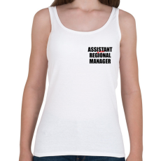 PRINTFASHION The Office - Assistant to the regional manager - Női atléta - Fehér