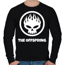 PRINTFASHION THE OFFSPRING 2 - Férfi pulóver - Fekete férfi pulóver, kardigán