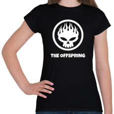 PRINTFASHION THE OFFSPRING 2 - Női póló - Fekete