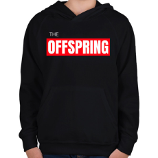 PRINTFASHION THE OFFSPRING 3 - Gyerek kapucnis pulóver - Fekete