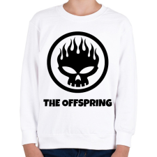 PRINTFASHION THE OFFSPRING - Gyerek pulóver - Fehér gyerek pulóver, kardigán
