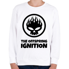 PRINTFASHION THE OFFSPRING IGNITION - Gyerek pulóver - Fehér