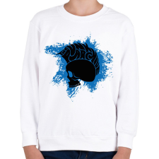 PRINTFASHION The punk archive - Gyerek pulóver - Fehér gyerek pulóver, kardigán