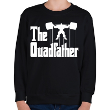 PRINTFASHION The quadfather - Gyerek pulóver - Fekete gyerek póló