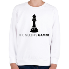 PRINTFASHION The Queen’s Gambit sorozat - Gyerek pulóver - Fehér gyerek pulóver, kardigán