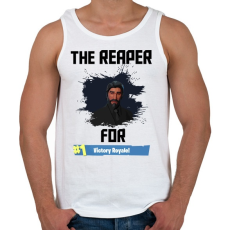 PRINTFASHION The Reaper - Férfi atléta - Fehér