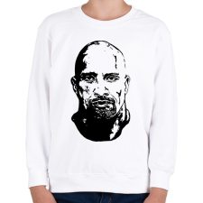 PRINTFASHION The Rock - Gyerek pulóver - Fehér gyerek pulóver, kardigán