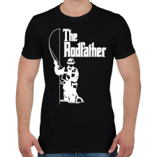PRINTFASHION The Rodfather - Férfi póló - Fekete férfi póló
