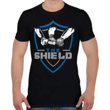 PRINTFASHION The shild - Férfi póló - Fekete férfi póló