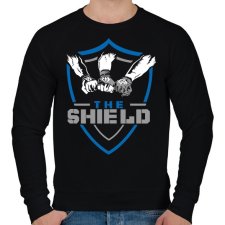 PRINTFASHION The shild - Férfi pulóver - Fekete férfi pulóver, kardigán