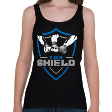 PRINTFASHION The shild - Női atléta - Fekete női trikó