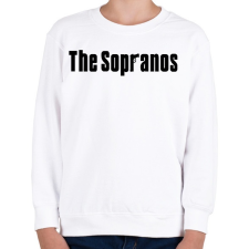 PRINTFASHION The Sopranos - Gyerek pulóver - Fehér gyerek póló