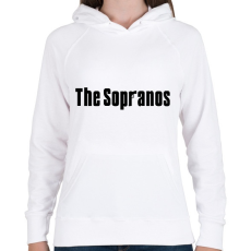 PRINTFASHION The Sopranos - Női kapucnis pulóver - Fehér