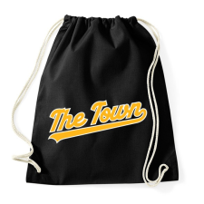PRINTFASHION The town - Sportzsák, Tornazsák - Fekete tornazsák