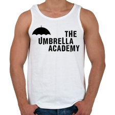 PRINTFASHION The umbrella academy - Férfi atléta - Fehér atléta, trikó