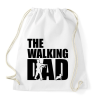 PRINTFASHION The walking dad - Sportzsák, Tornazsák - Fehér