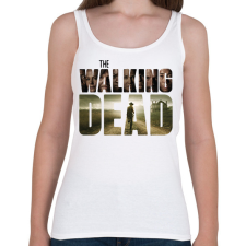PRINTFASHION The Walking Dead - Női atléta - Fehér női trikó