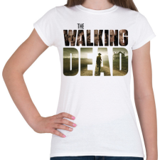 PRINTFASHION The Walking Dead - Női póló - Fehér női póló