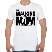 PRINTFASHION The Walking Mom - Férfi póló - Fehér férfi póló