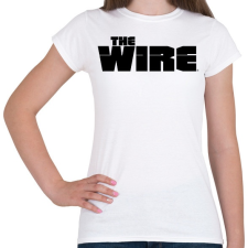 PRINTFASHION The Wire - Női póló - Fehér női póló