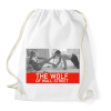 PRINTFASHION The wolf of wall street  - Sportzsák, Tornazsák - Fehér