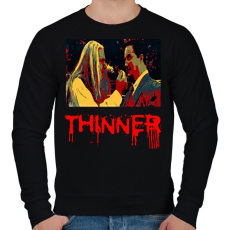 PRINTFASHION THINNER - Férfi pulóver - Fekete