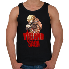 PRINTFASHION Thorfinn - Vinland saga - Férfi atléta - Fekete