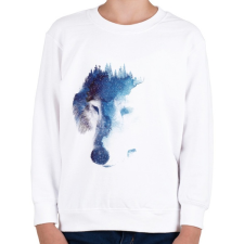 PRINTFASHION Through many storms - Gyerek pulóver - Fehér gyerek pulóver, kardigán