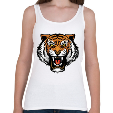 PRINTFASHION Tigris  - Női atléta - Fehér