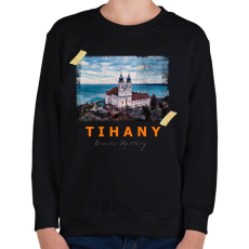 PRINTFASHION tihany - Gyerek pulóver - Fekete