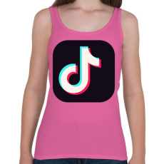 PRINTFASHION Tik Tok App - Női atléta - Rózsaszín