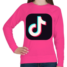 PRINTFASHION Tik Tok App - Női pulóver - Fukszia női pulóver, kardigán