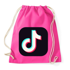 PRINTFASHION Tik Tok App - Sportzsák, Tornazsák - Fukszia tornazsák