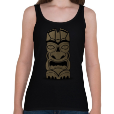 PRINTFASHION Tiki - Női atléta - Fekete