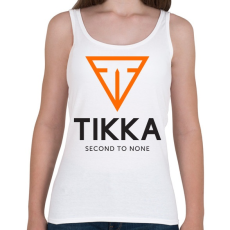 PRINTFASHION Tikka - Second to none - Női atléta - Fehér