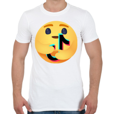 PRINTFASHION Tiktok - Férfi póló - Fehér