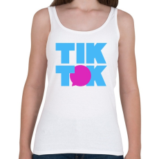 PRINTFASHION TikTok komment - Női atléta - Fehér