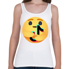 PRINTFASHION Tiktok - Női atléta - Fehér