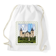PRINTFASHION Tiszadob - Sportzsák, Tornazsák - Fehér tornazsák