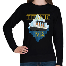 PRINTFASHION Titanic 1912 - Női pulóver - Fekete