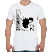 PRINTFASHION Toji Fushiguro - Férfi póló - Fehér férfi póló