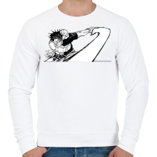 PRINTFASHION Toji Fushiguro - Férfi pulóver - Fehér