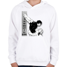 PRINTFASHION Toji Fushiguro - Gyerek kapucnis pulóver - Fehér